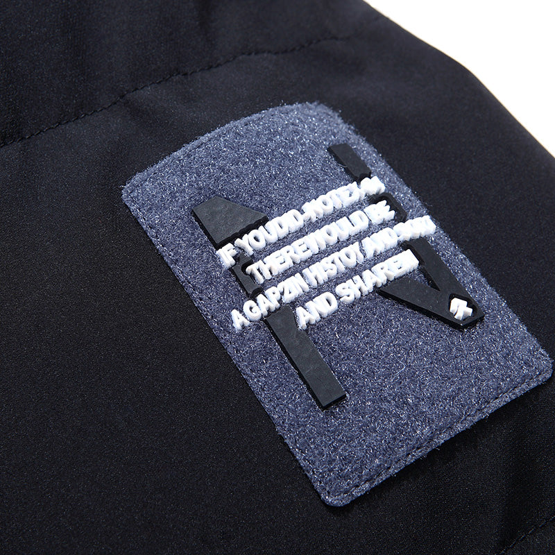 Veste Rembourrée Homme Imprimée Sur Mesure Hiver