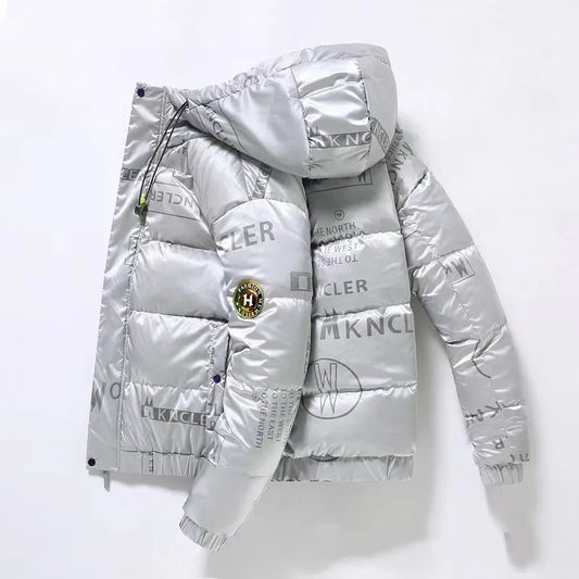 Custom Thick Winter Jacket Men Polyester