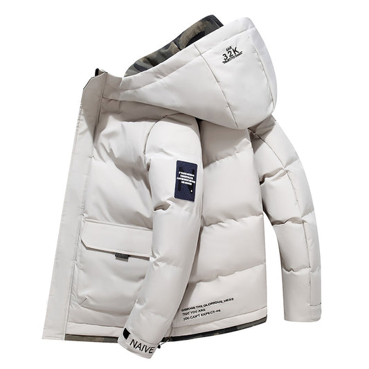 Veste Rembourrée Homme Imprimée Sur Mesure Hiver