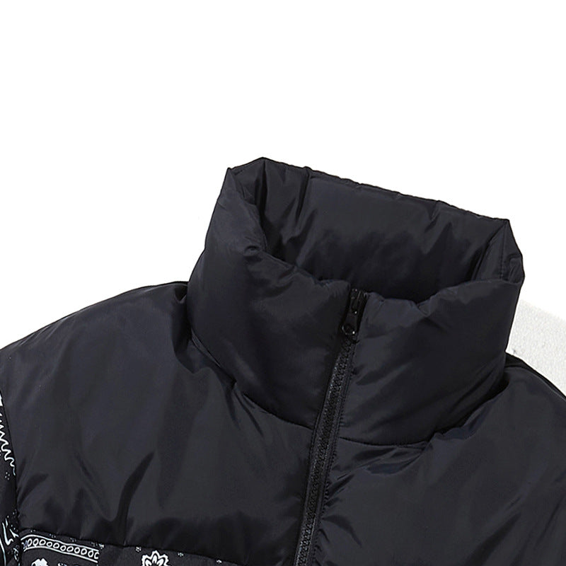 Manteau Homme Duvet Hiver Imprimé Designer
