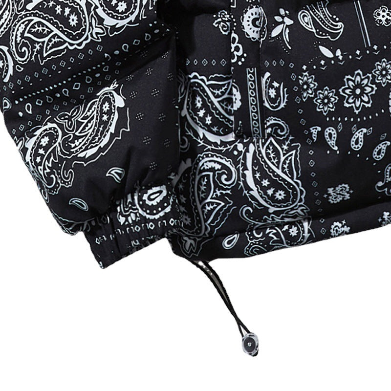Manteau Homme Duvet Hiver Imprimé Designer