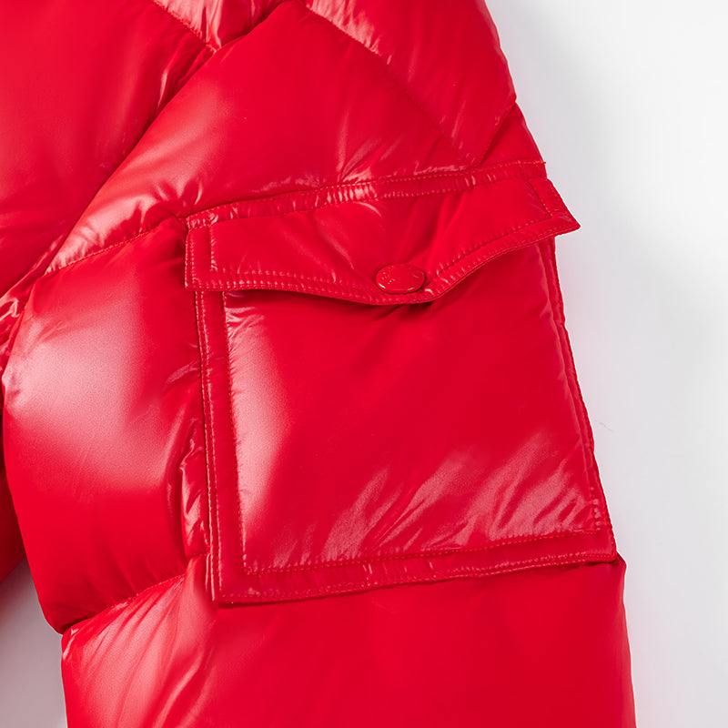 OEM Custom Logo Mens Down Coat Winter