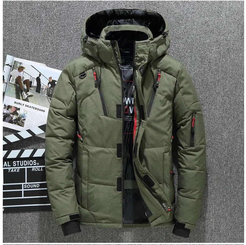 Veste Hiver Homme 2025 – Ultra Chaude 🔥
