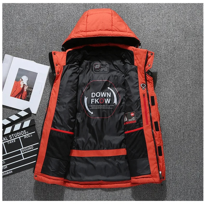 Veste Hiver Homme 2025 – Ultra Chaude 🔥