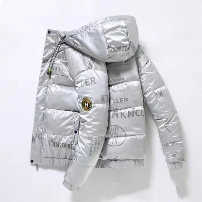 Custom Thick Winter Jacket Men Polyester