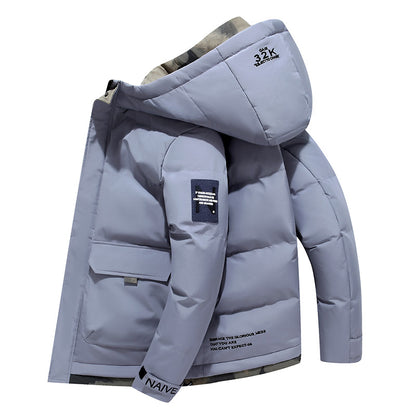 Veste Rembourrée Homme Imprimée Sur Mesure Hiver