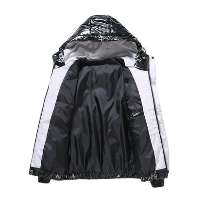 Custom Thick Winter Jacket Men Polyester
